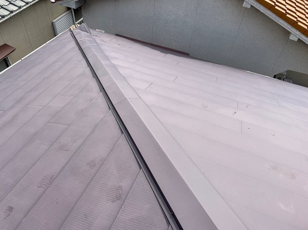 姫路市　棟包み板金交換 風災害　施工前